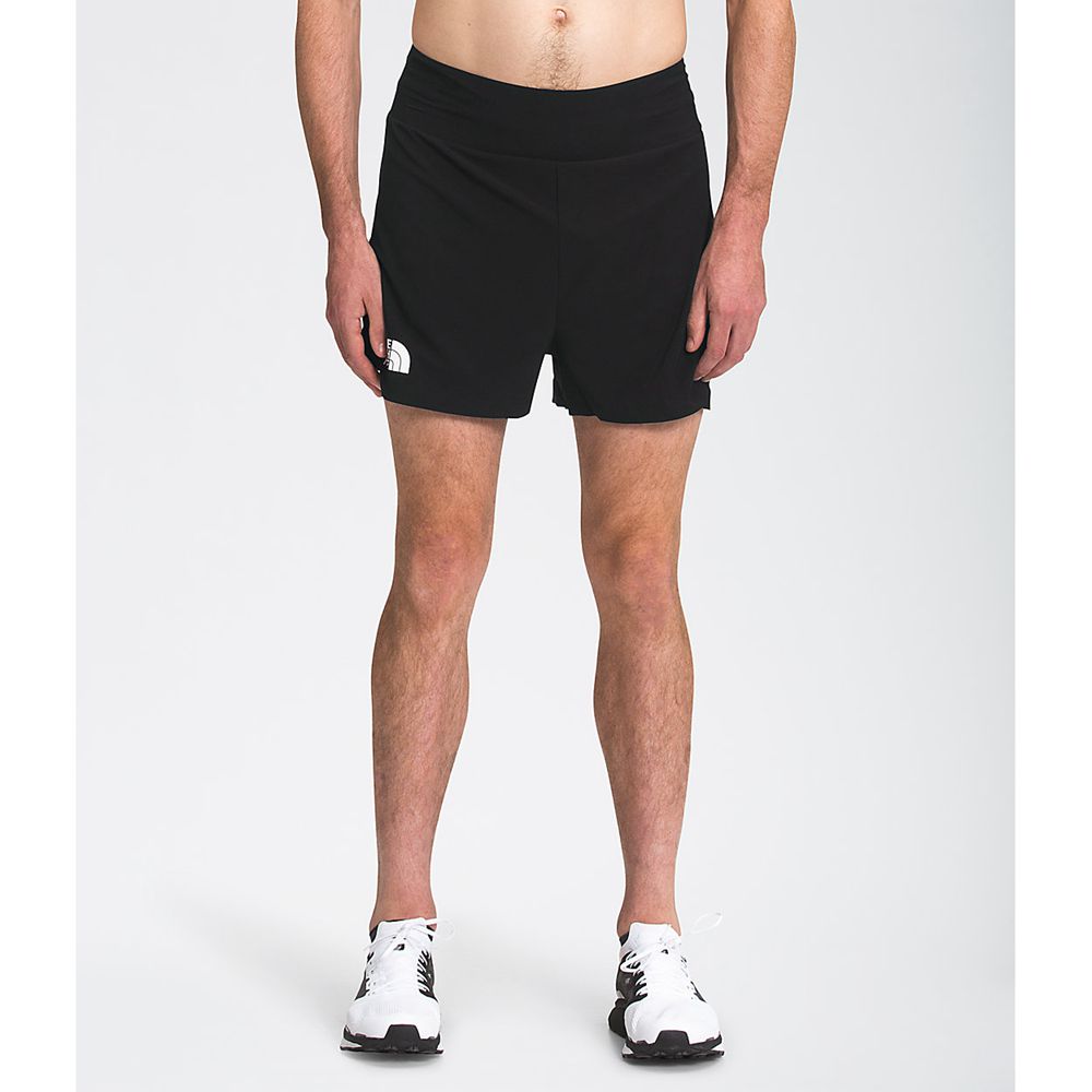 The North Face Shorts Mens Australia - The North Face Flight Stridelight Black Flashdry (TDZ-957024)